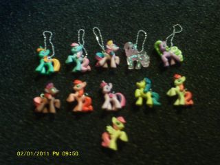My Little Pony Custom Blind Bag Keychain Necklace Pinkie Pie 