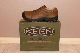 Keen Kelowna WP Lace Waterproof Leather Lace Up Mens Oxford Shoes 