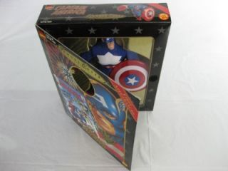   Covers Captain America 8 Avengers Action Figure 1999 Toy Biz