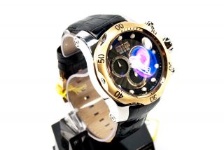 invicta men s 0360 venom chronograph black watch display model like 