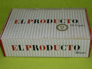 Cigar Box El Producto BLUNTS Box Only