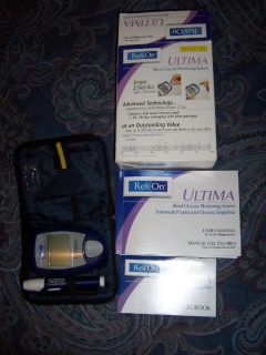   on Ultima Blood Glucose Monitoring System Blood Sugar Meter