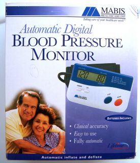 Fully Automatic Digital Blood Pressure Monitor by MABIS Arm Cuff Unit