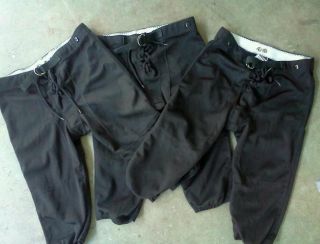euc 3 ALLESON ATHLETIC black FOOTBALL PANTS youth large