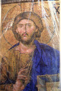 Tapestry Turkish Glass Evil Eye Christ Hangings Jesus Virgin Mary 