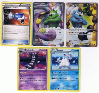 pokemon cards black white emerging powers complete set 98 cards new 