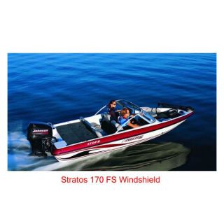 Stratos 170 5 Piece 69 inch Glass Boat Windshield