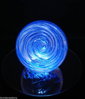 Glass Eye Studio Night Sky Fireball Weight 572 Blue