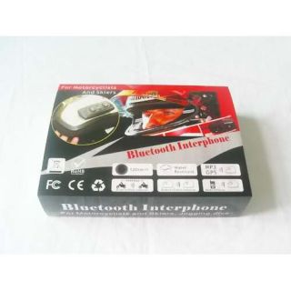 BT Interphone Bluetooth Motorcycle Helmet Intercom A