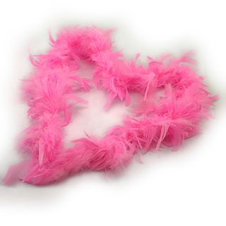 New Feather Boas Childs Party Dress Up Wedding Decoration Dark Pink 