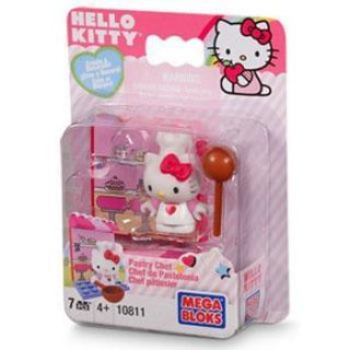 Sanrio Hello Kitty Pastry Chef Mega Blok Mini Figure