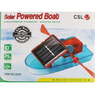 Educational Assembly Solar Powered Toy Boat for Kids