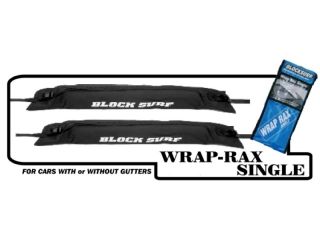 Blocksurf Wrap Rax Single Surfboard Car Racks Easy to Install Brand 