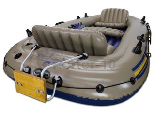 New Intex Excursion 5 Man Inflatable Boat Fishing Raft