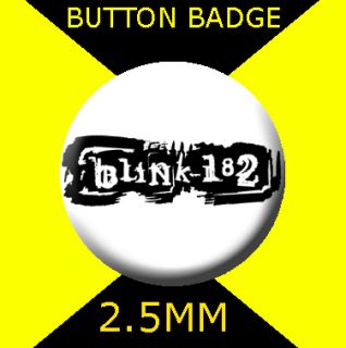 Blink 182 Logo Button Badge 25mm CD 3