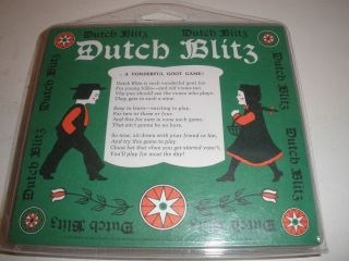   DUTCH BLITZ AMISH / MENNONITE FAMILY CARD GAME 1973 VINTAGE