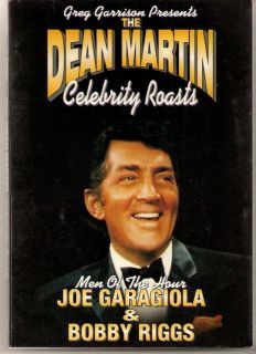   Martin Celebrity Roast Joe Garagiola & BOBBY RIGGS DVD FREE SHIP USA
