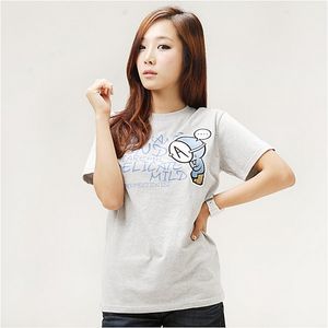 Hyundai Hmall] Blood ABO Type A Gray Korea Charactor T shirts for 