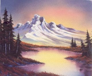 Bob Ross Joy of Painting Book 6 with Hundreds of Photo