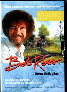 bob ross new barn collections dvd set 6 1 2 hrs