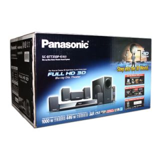 New Panasonic SC BTT350 3D Blu Ray Home Theater System