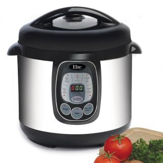 BRAND NEW Maxi Matic Elite 8QT Digital Electric Stainless Steel 