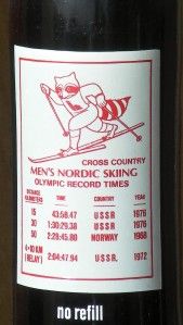 Coca Cola Coke 8 Different 1980 Olympic Games Lake Placid 10 oz Bottle 