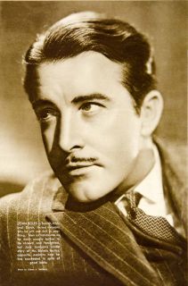 1936 Rotogravure John Boles Actor Portrait Ernest Bachrach Jack 