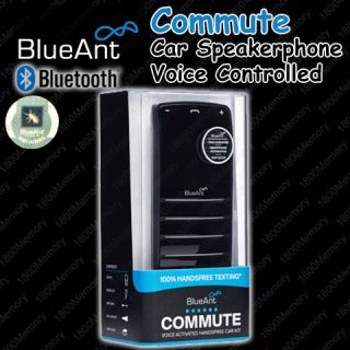 BlueAnt Commute Bluetooth Handsfree Voice Car Speakerphone for iPhone 