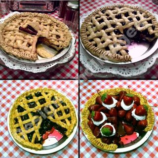   Food Missing Slice Pie U Pick Cherry Apple Blueberry Strawberry