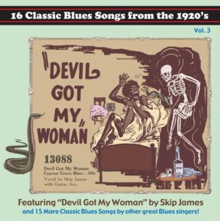 Classic Paramount Blues Songs from The 1920s CD Vol 3