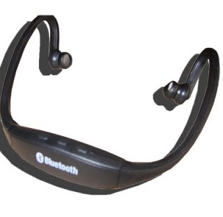   Wireless Bluetooth Headset Headphone Earphone for Cell Phone PC Black