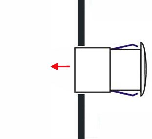 Rückfahrkamera 170° Nachtsicht Distanzanzeige Bohrer