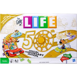 Game of Life 50th Anniversary Edition Board Game