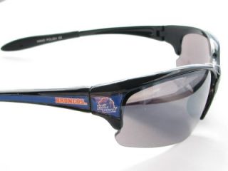 Boise State Broncos Black Blue Mens Sunglasses BSU Officially Licensed 