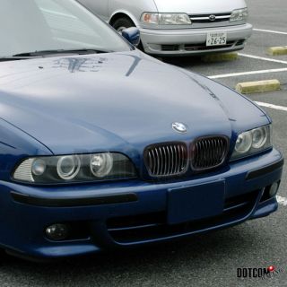 BMW 01 03 E39 5 Series Blk Hood Grill Wide Nose Grille