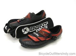 Bont Cervelo Test Team CTT 3 Road Cycling Shoes   Black/Red   NEW