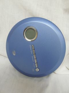 Durabrand Portable CD Player Model CD 857 Blue Anti Skip