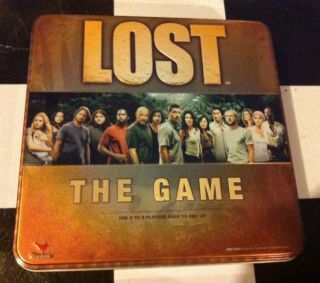 ABC Lost TV Show Board Games Puzzles 3 New 2 SEALED Tin