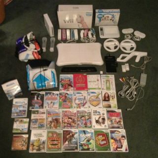   Huge Bundle System Controllers 25 Games Balance Board Much More