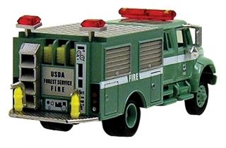Boley HO 185 403255 U S Forest Service Crew Truck green green