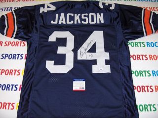 BO JACKSON autographed signed Auburn Tigers Jersey PSA 4a34354