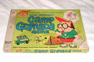 CAMP GRANADA Board Game 1965 by Milton Bradley RARE Pretty Nice Last 
