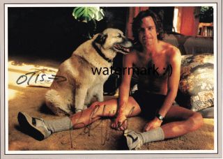 Bob Weir of the Grateful Dead signed 85 86 calendar page featuring his 