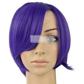   Straight Bob Style Wig Cosplay Party Synthetic Hair Wigs B5UT
