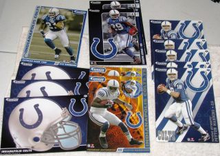 NFL Indianapolis Colts AFC South Fathead Tradeables Collectible Wall 