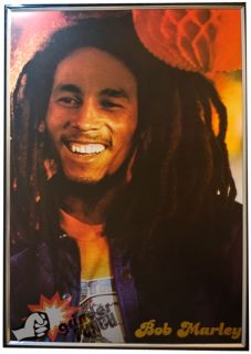 Bob Marley Poster Rasta One Love Reggae Free Plastic Frame 11 5 x 16 