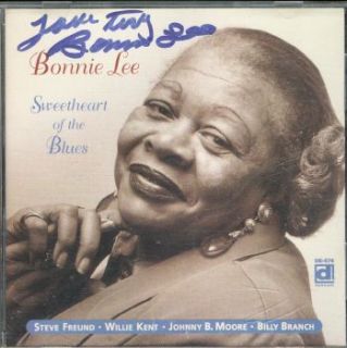 Bonnie Lee Sweetheart Blues Autographed CD