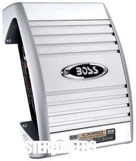Boss Audio CX450 600 Watt 2 1 Channel CH Amp Car Stereo Amplifier Knob 