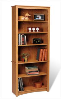 Bookcase Tempered Glass Door w Adjustable Shelves